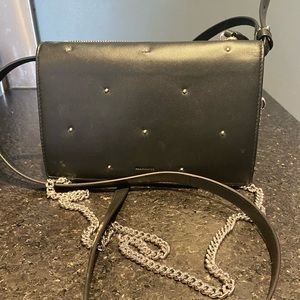All Saints black crossbody bag
